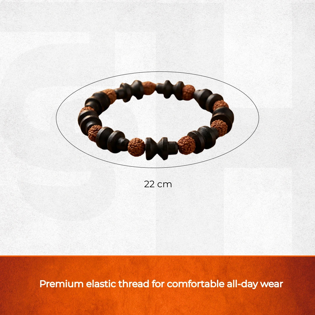 Mahakal Shivling Rudraksha Bracelet - view 7