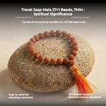 Travel Jaap Mala 27+1 Beads, 7MM - view 9