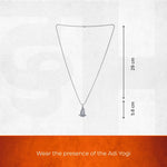 Silver Plated Lord Shiva Face Pendant