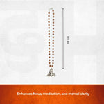 Rudraksha Silver cap with Adiyogi Pendant - view 9