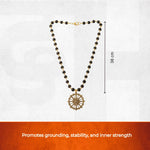 Karungali mala in with Konark Chakra - view 5