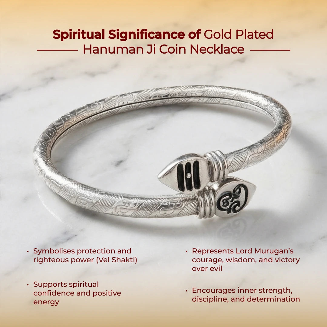 Premium Murugan Vel Kada | Spiritual Jewelry for Strength and Protection - view 7