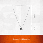 Aries (Mesh) Rashi Pendant - view 17