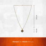 Gemini (Mithun) Rashi Pendant - view 17
