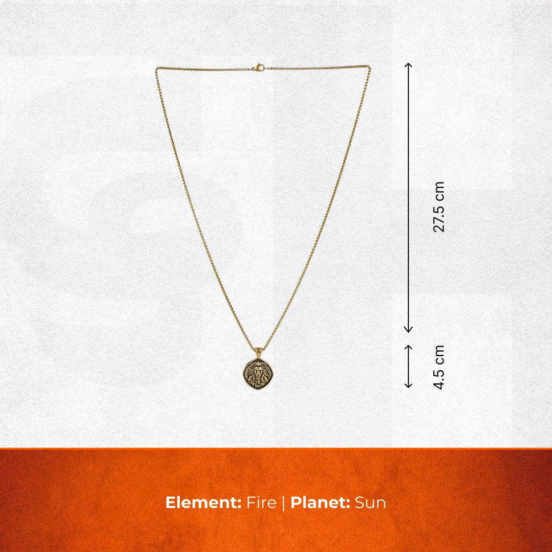 Leo (Singh) Rashi Pendant - view 23
