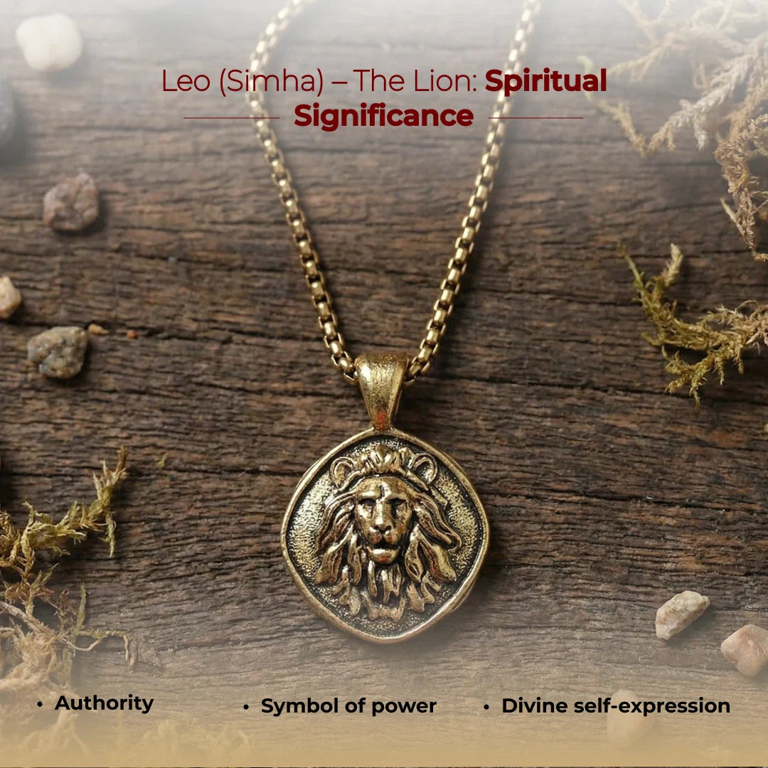 Leo (Singh) Rashi Pendant - view 14