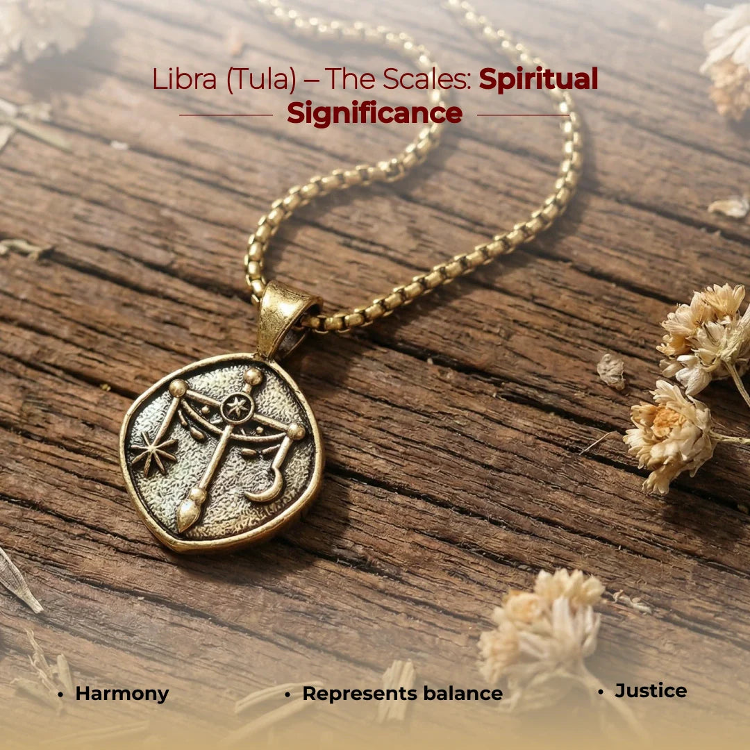 Libra (Tula) Rashi Pendant - view 9