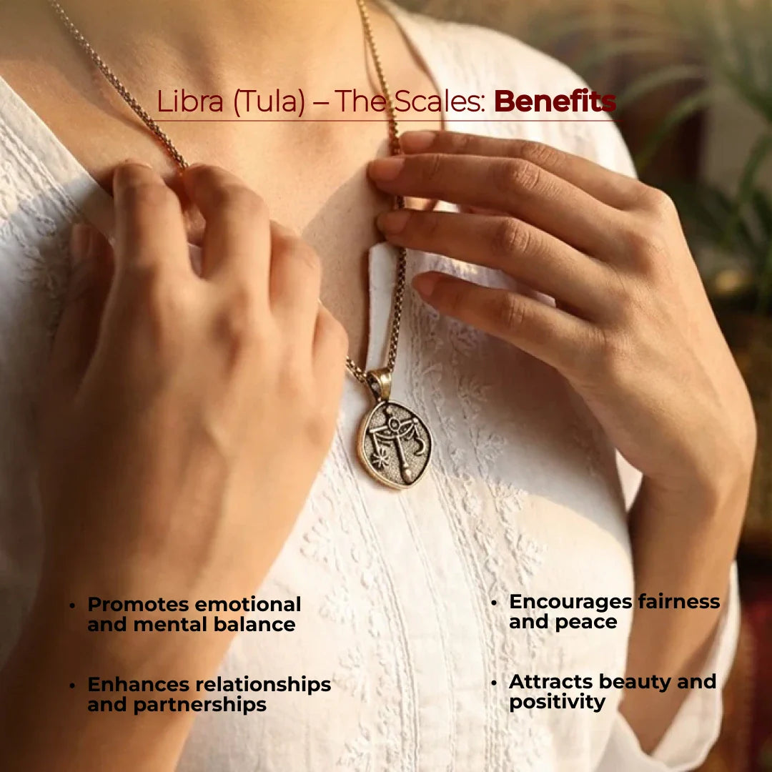 Libra (Tula) Rashi Pendant - view 19