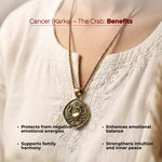 Cancer (Karka) Rashi Pendant - view 22