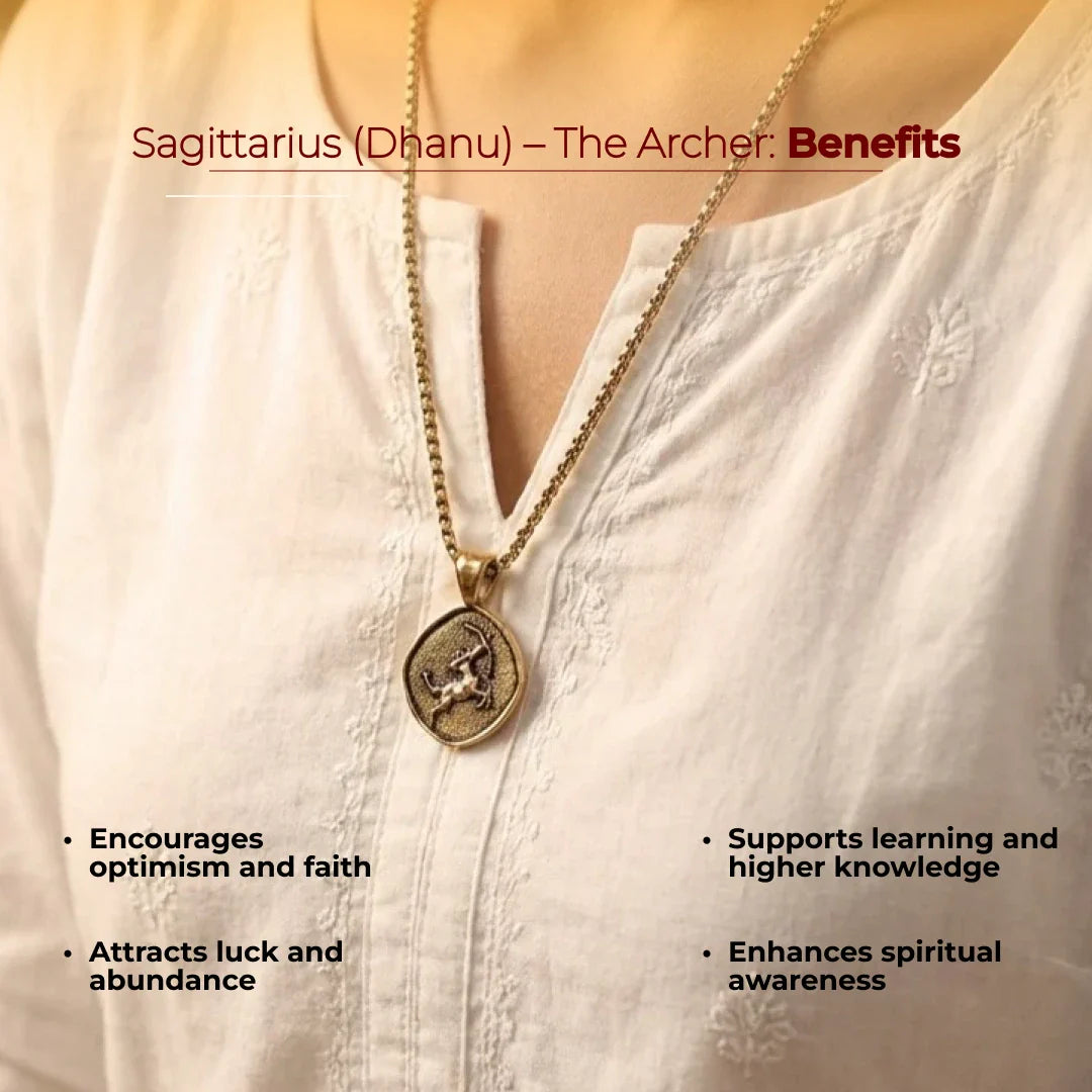 Sagittarius (Dhanu) Rashi Pendant - view 19