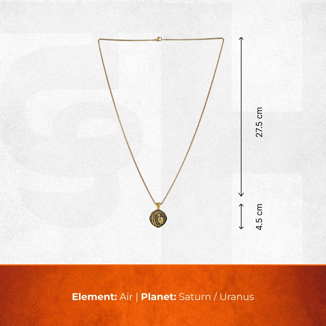 Aquarius (Kumbh) Rashi Pendant - view 9