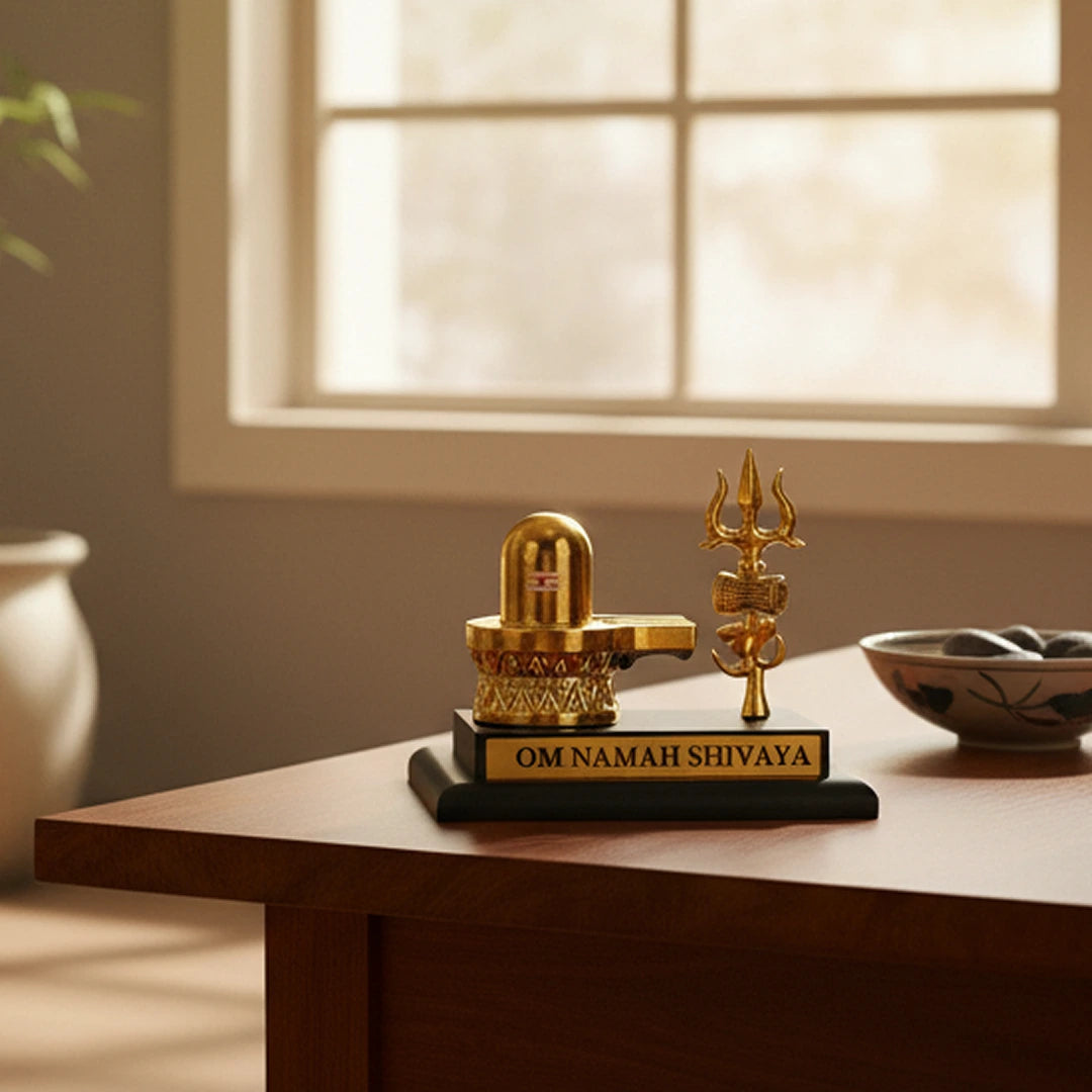 Shivling Trishul with Base