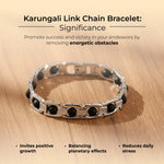 Karungali Link Chain Bracelet - view 2