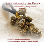 Pyrite Wall Hanging - view 3
