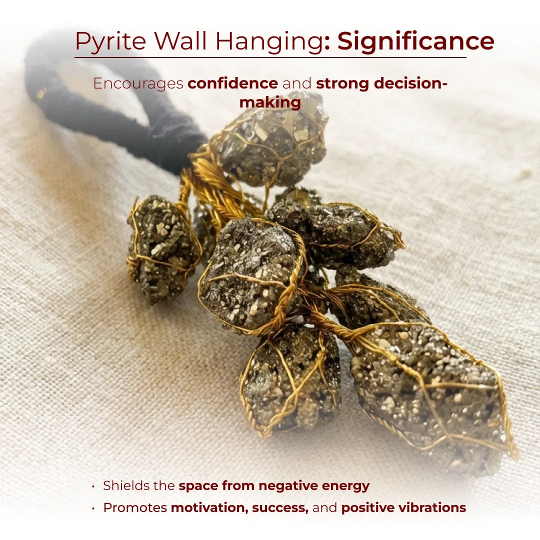 Pyrite Wall Hanging - view 9