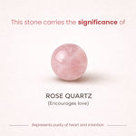 Rose Quartz Anklet
