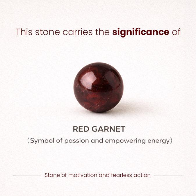 Red Garnet Anklet