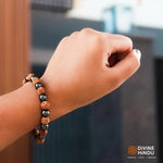 Divine Rudraksha Magnet Bracelet - view 4