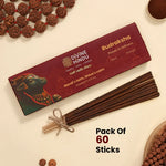 Divine Hindu Rudraksha Agarbatti / Incense Sticks (Pack of 60)
