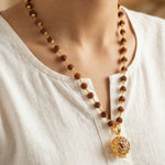 Rudraksha Mala with 9 Mukhi Rudraksha - view 13