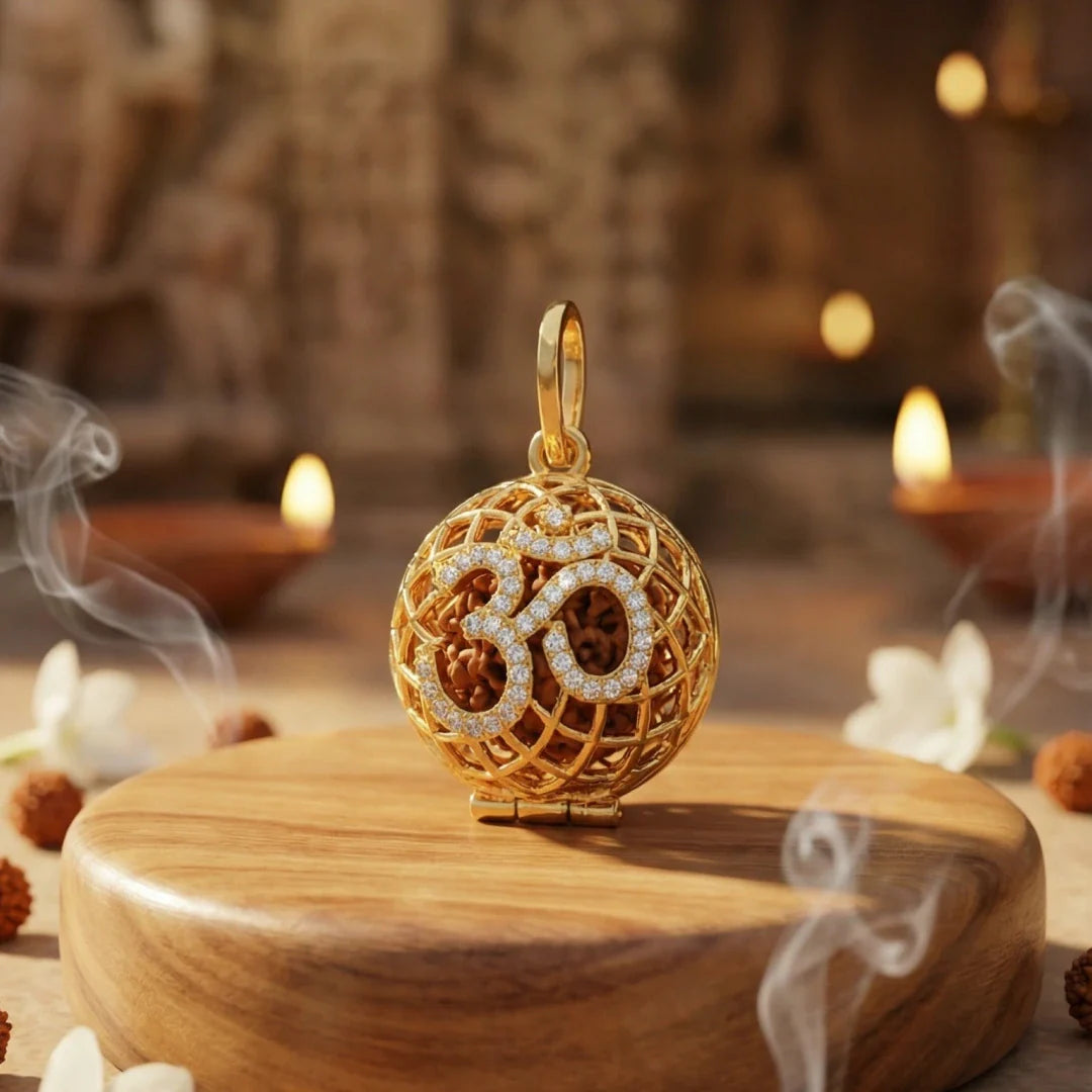 Rudraksha Mala with 9 Mukhi Rudraksha - view 12