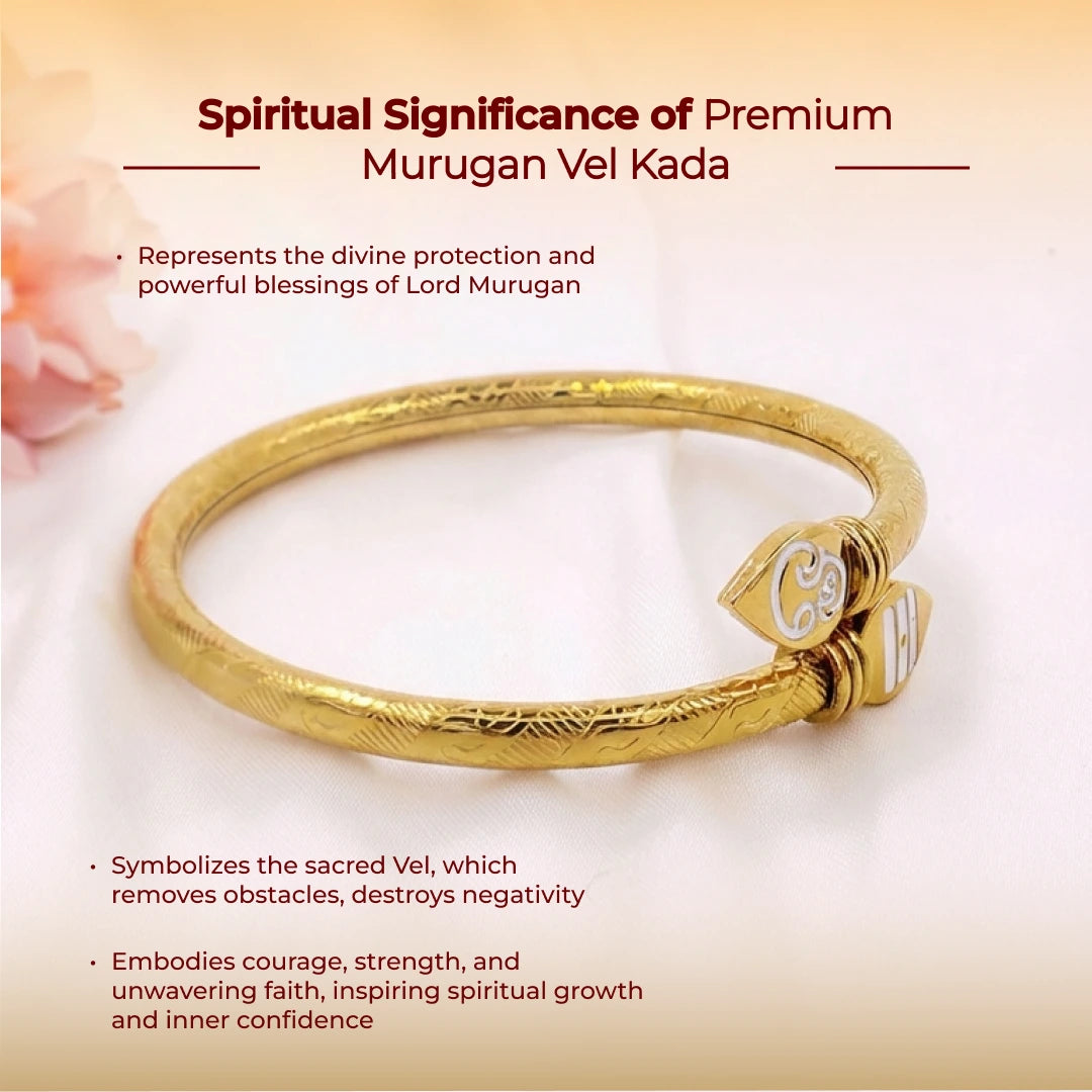 Premium Murugan Vel Kada | Spiritual Jewelry for Strength and Protection - view 8