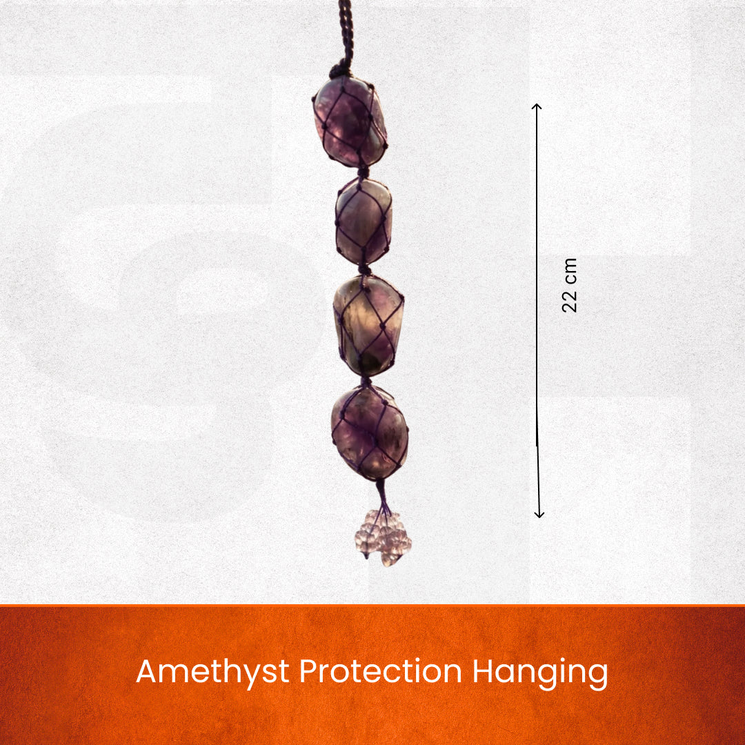 Amethyst Protection Hanging for Home, Office & Car - view 4