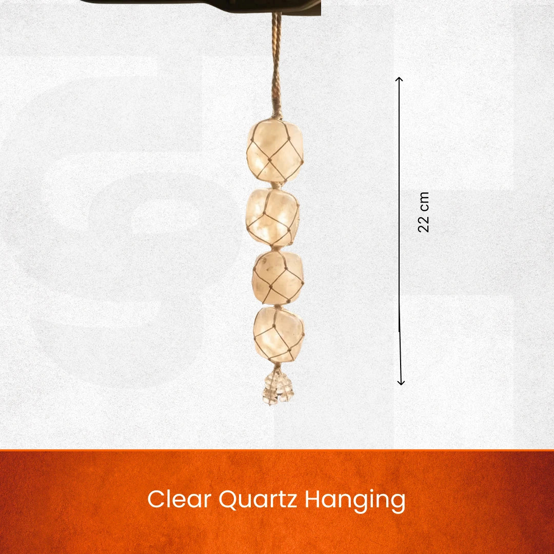Clear Quartz Hanging Home, Office & Car - view 10