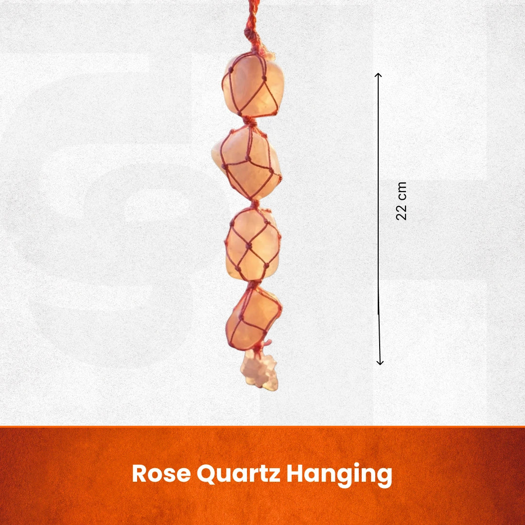 Rose Quartz Hanging for Home, Office & Car - view 10