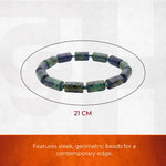 Lapis Lazuli Rectangular Stone Bracelet - view 9