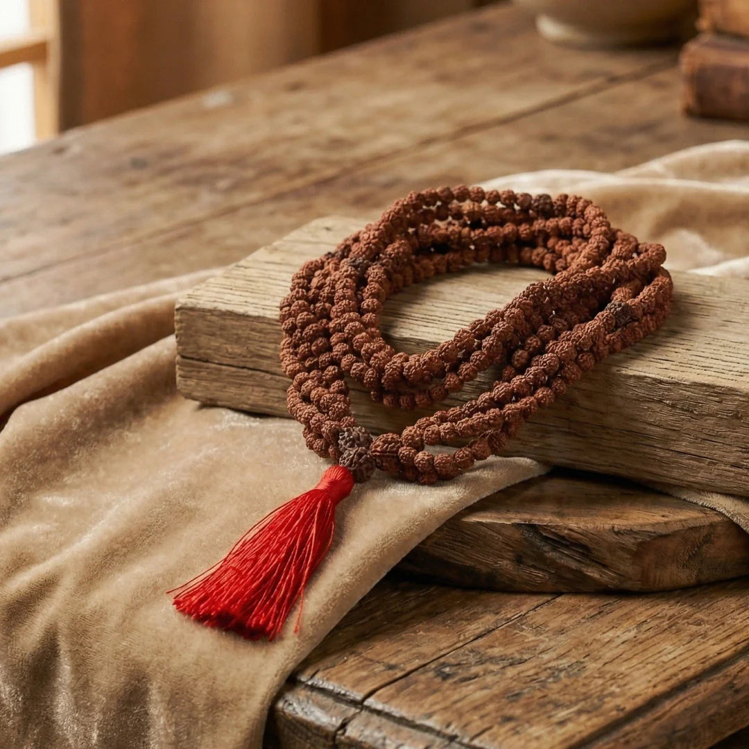 Premium 1008 Bead Rudraksha Mala - view 5