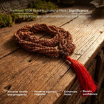 Premium 1008 Bead Rudraksha Mala - view 2