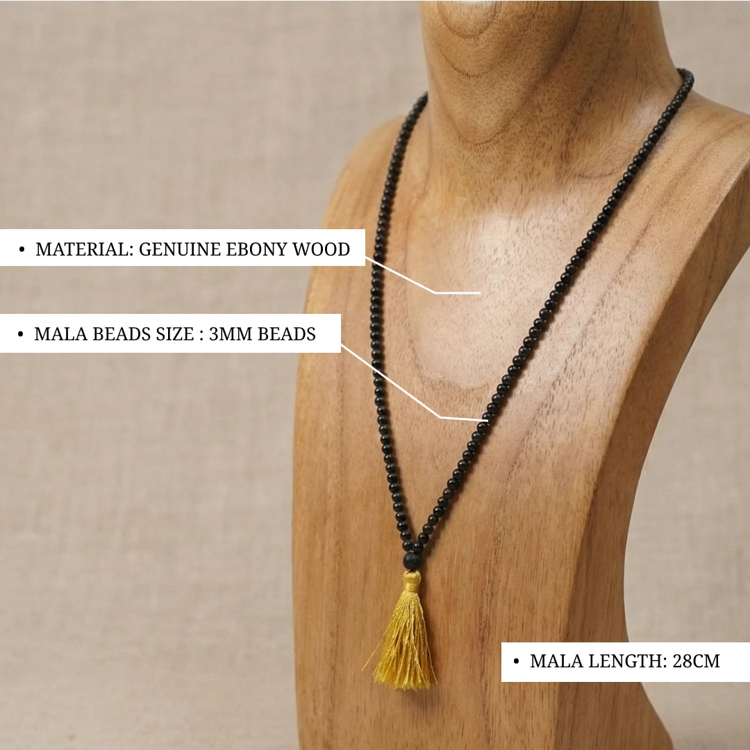 Divine Hindu Karungali Malai Mala (for Kids) with Govt. Certification - view 4