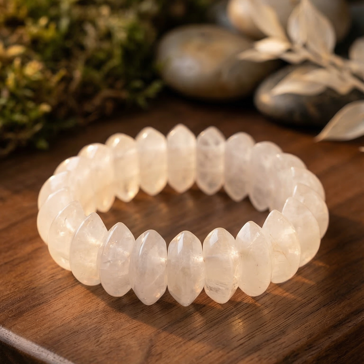 Clear Quartz Oval Cut Bracelet - view 11