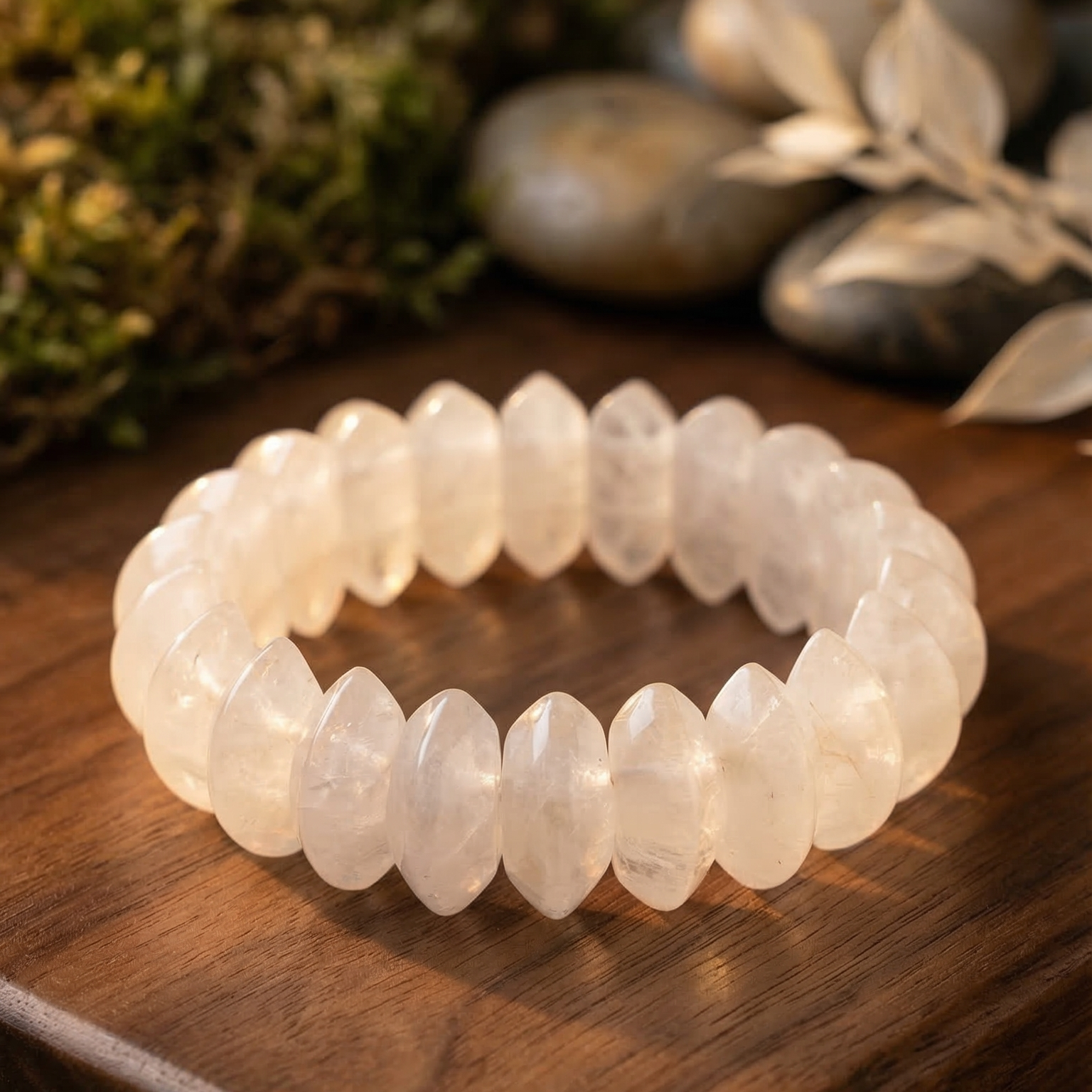 Clear Quartz Oval Cut Bracelet - view 11