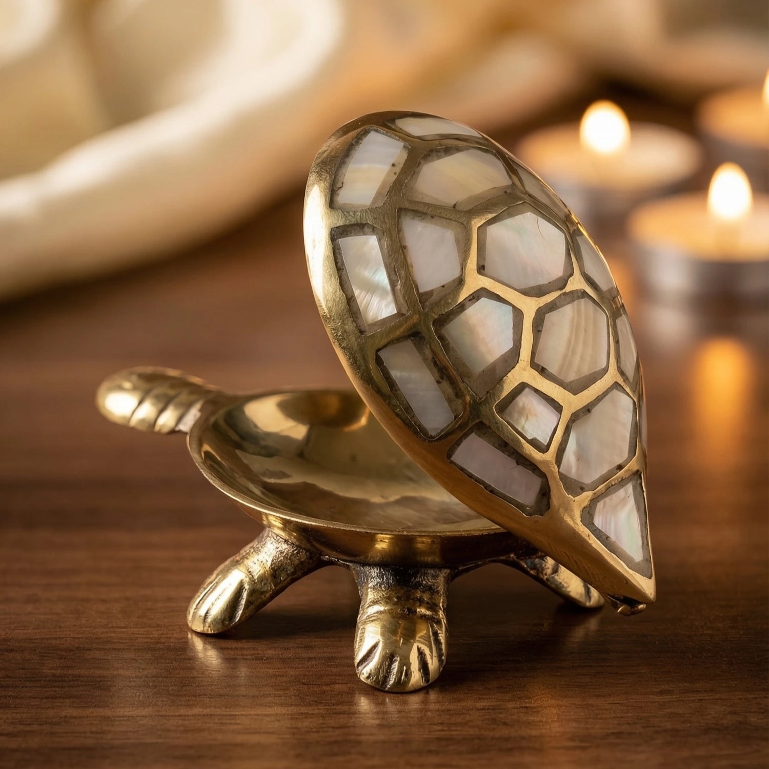 Feng Shui Wealth & Prosperity Brass Turtle