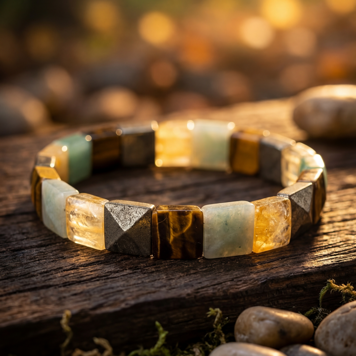 Dhan Yog Square Bracelet - view 8