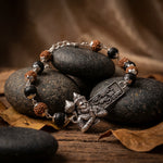 Rudraksha Karungali Hanuman Rakshak Bracelet - view 5