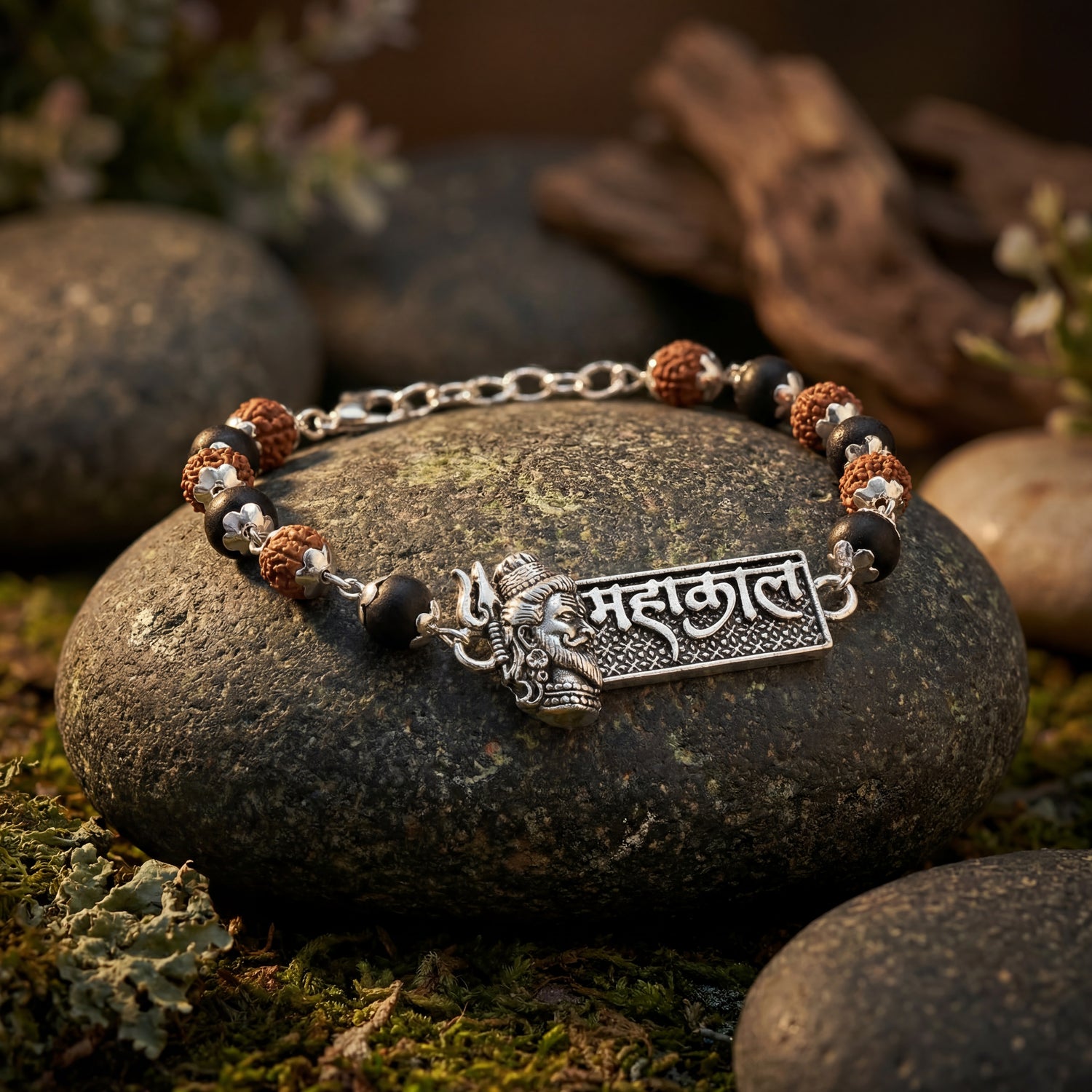 Rudraksha Karungali Mahakal Bracelet