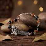 Rudraksha Karungali Hanuman Mantra Bracelet - view 5