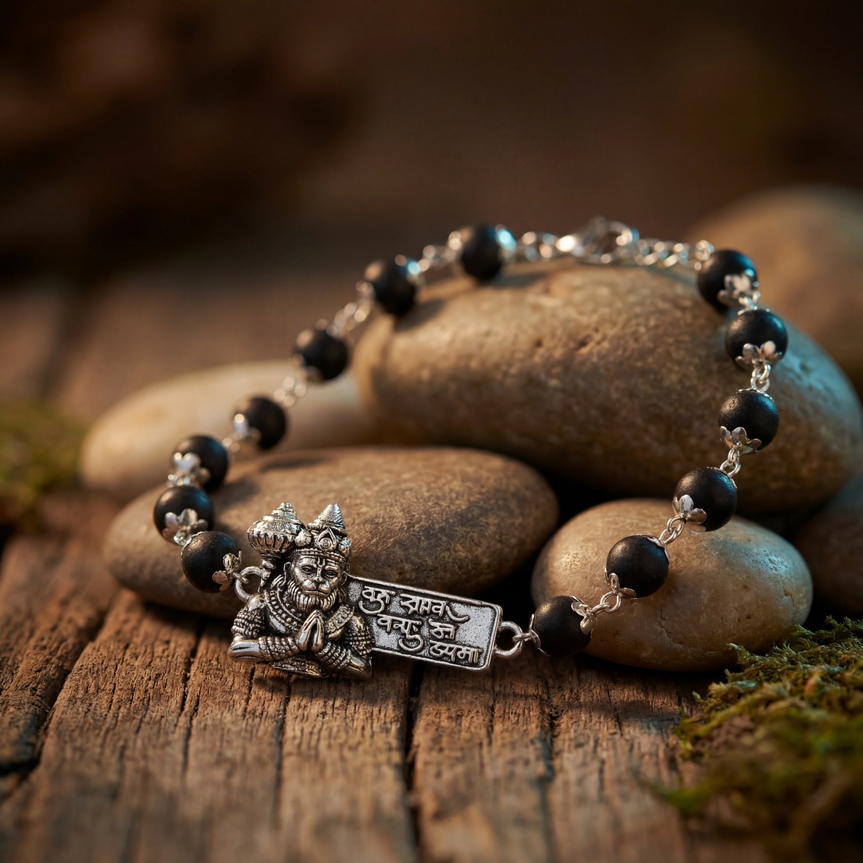 Karungali Hanuman Rakshak Bracelet