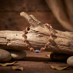 Evil Eye Rudraksha Bracelet