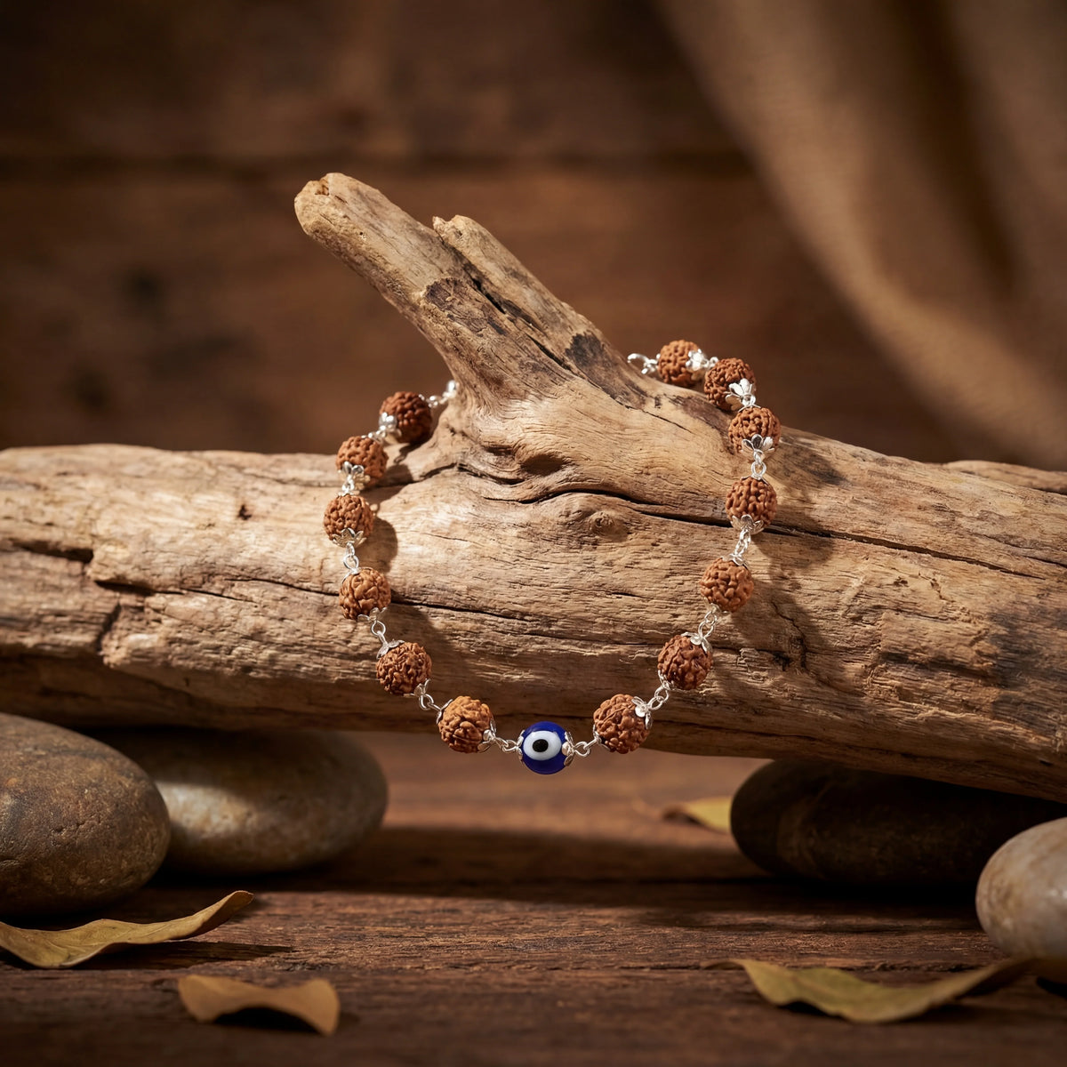 Evil Eye Rudraksha Bracelet - view 5