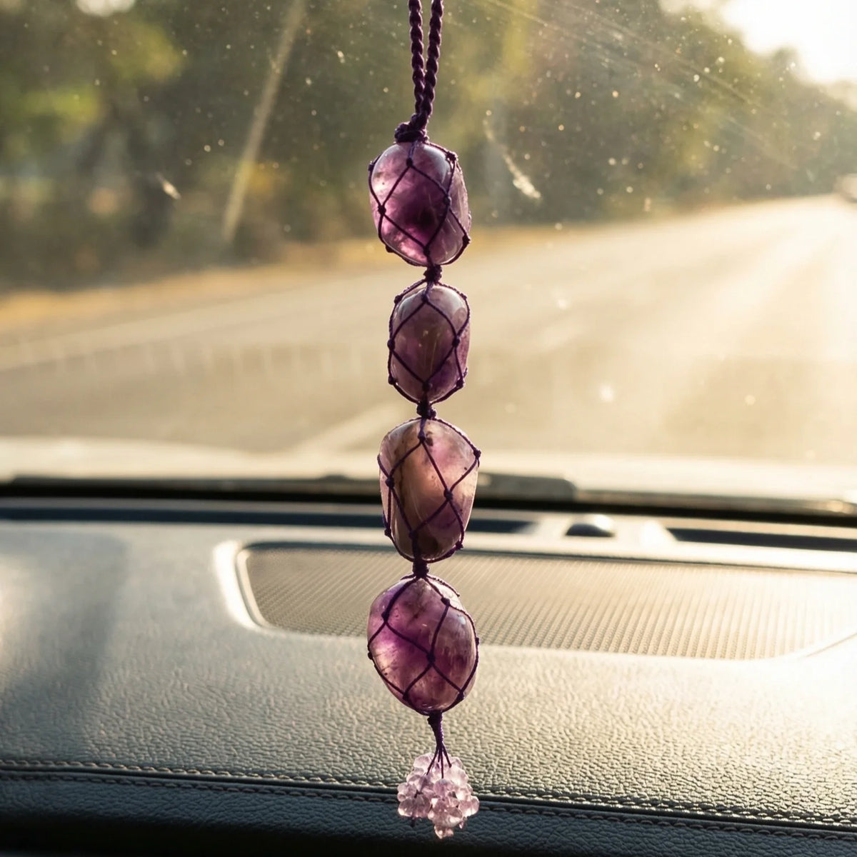Amethyst Protection Hanging for Home, Office & Car - view 6