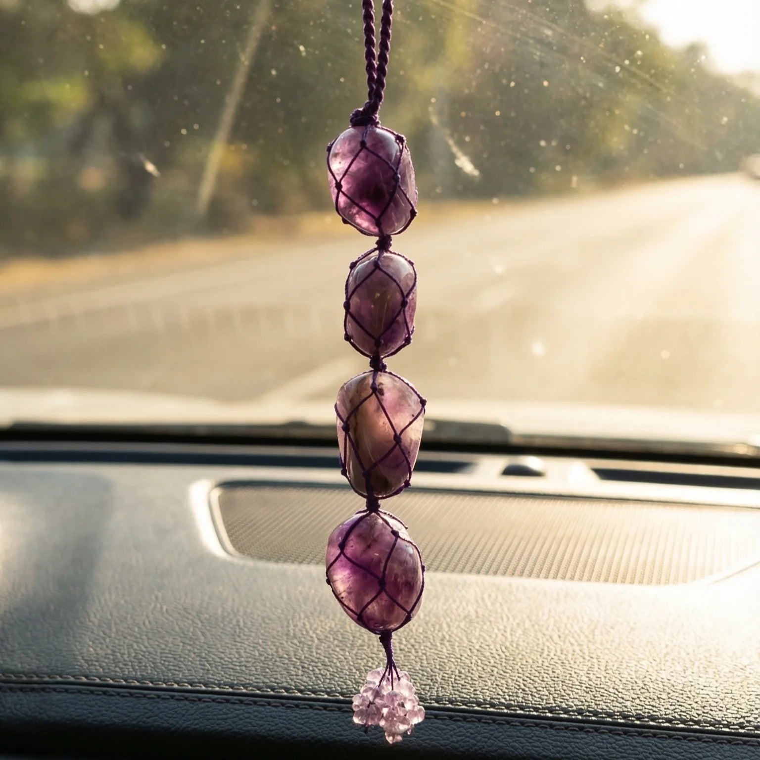 Amethyst Protection Hanging for Home, Office & Car - view 6