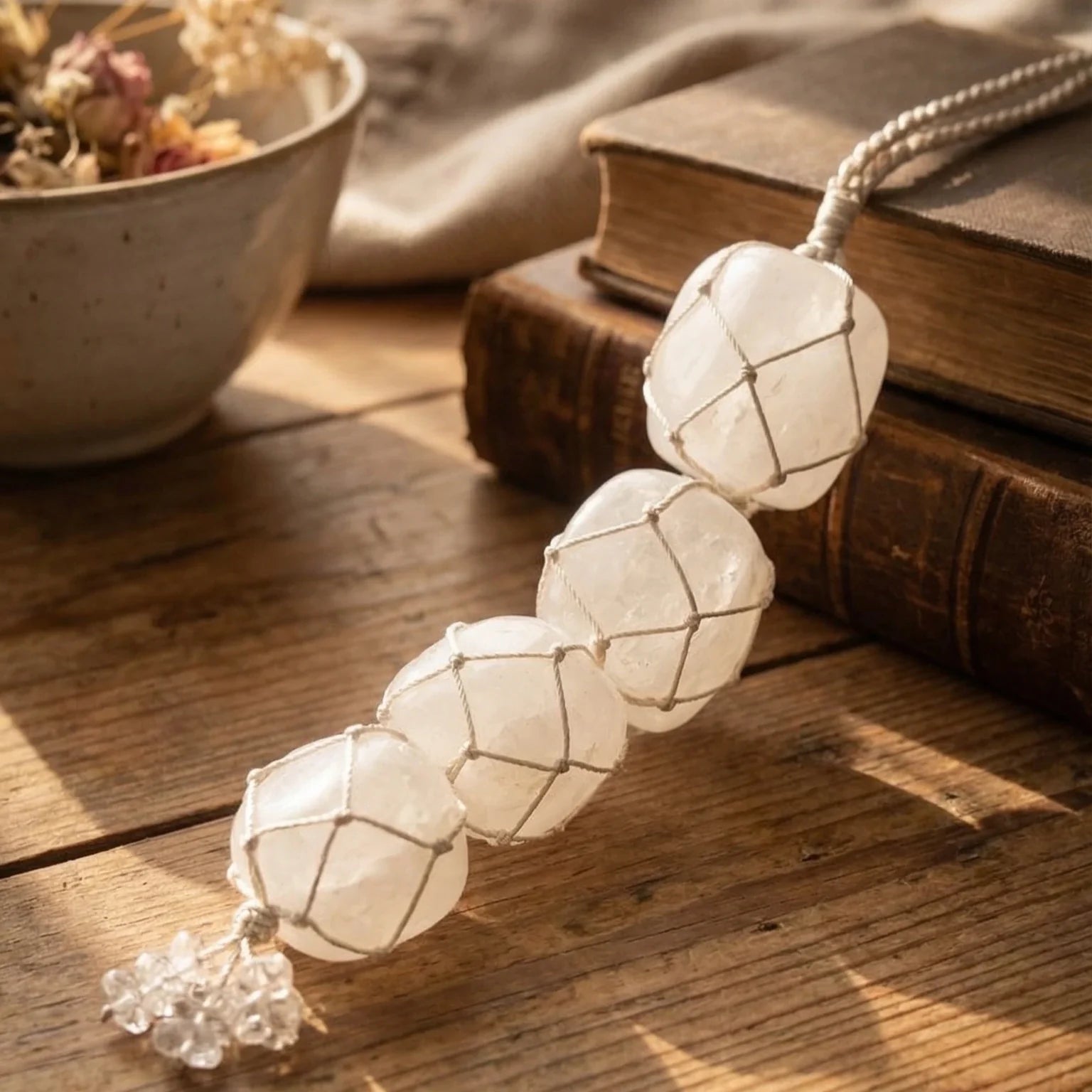 Clear Quartz Hanging Home, Office & Car - view 7