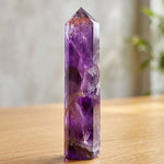 Amethyst Quartz Tower - view 2