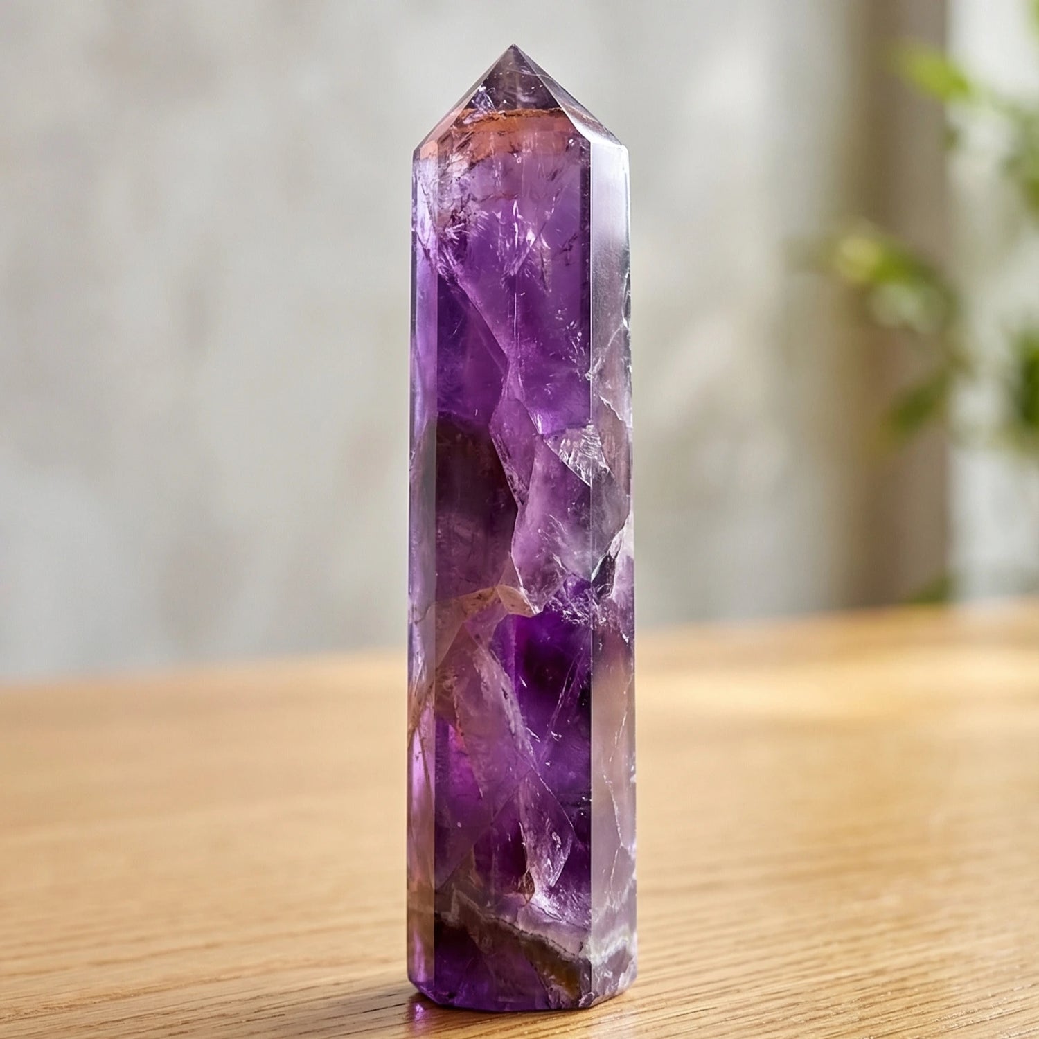 Amethyst Quartz Tower - view 2