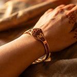 Rudraksha Shakti Copper Bracelet
