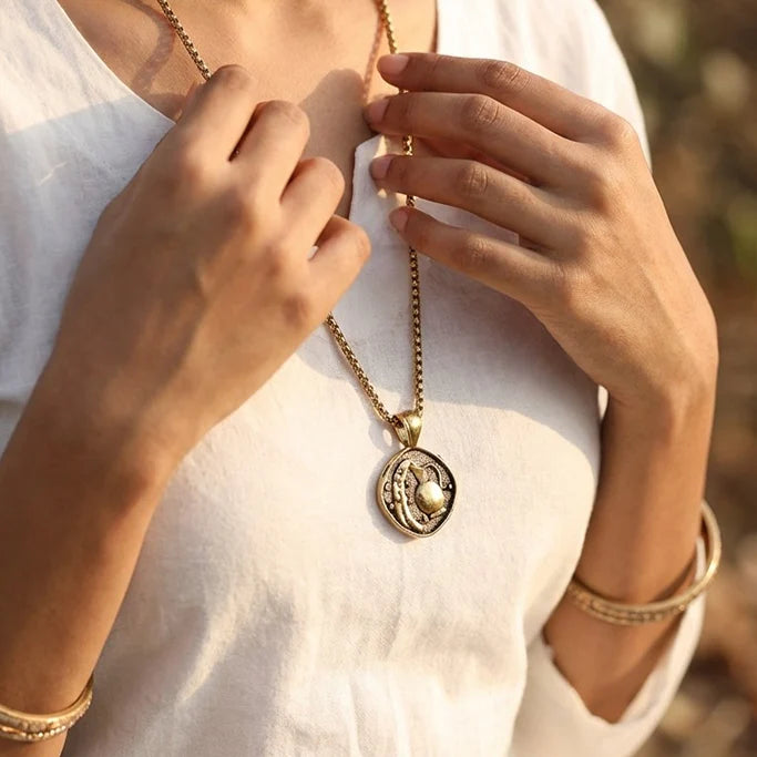 Aquarius (Kumbh) Rashi Pendant - view 15